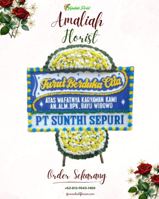 Papan Bunga Duka di Curugluhur
